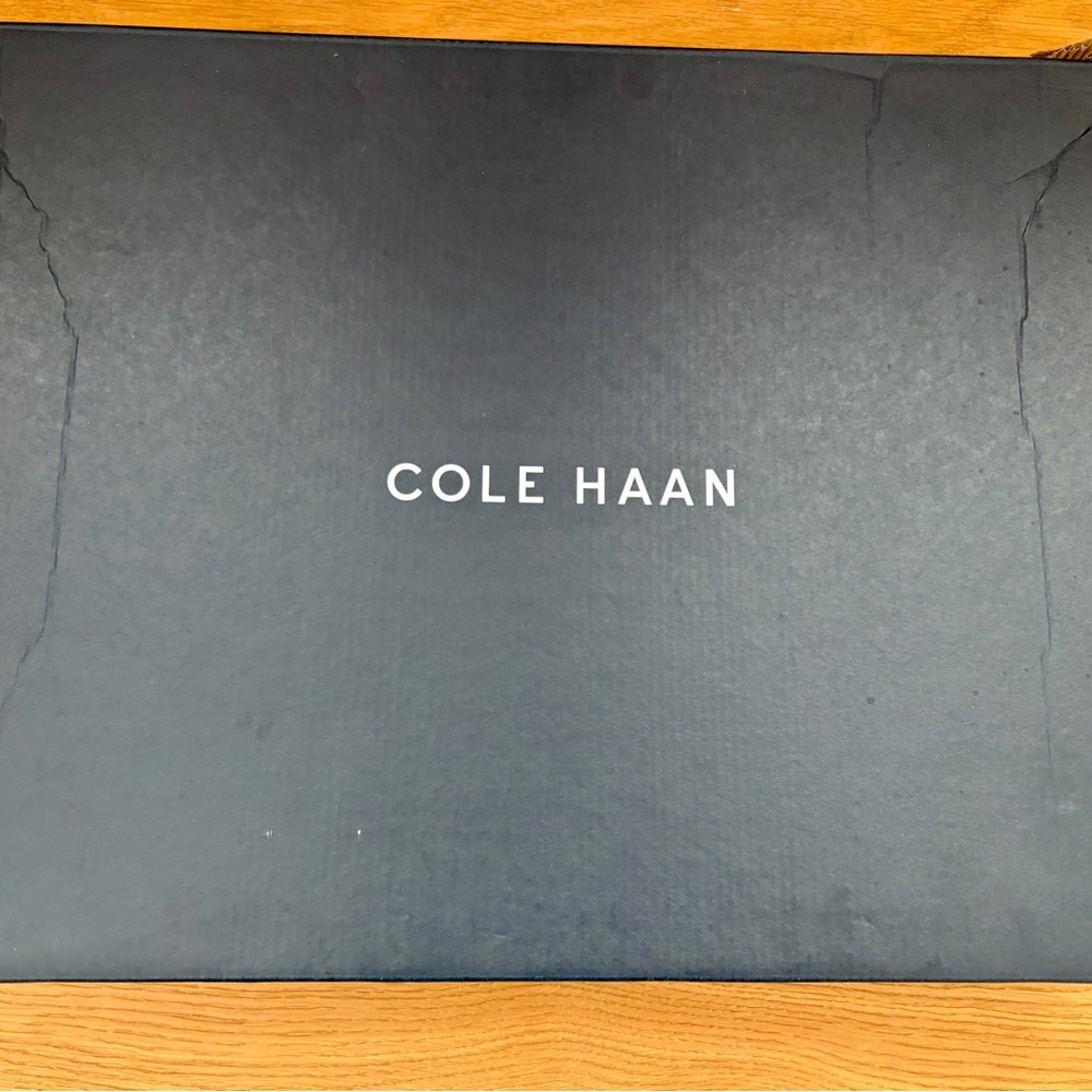 Cole Haan Brown Knee-High Leather Riding Boots - Picture 2 of 8
